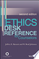 Ethics Desk Reference for Counselors Book