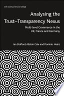 Analysing the Trust–Transparency Nexus