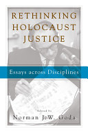 Rethinking Holocaust Justice Pdf/ePub eBook