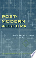 Post Modern Algebra Book PDF