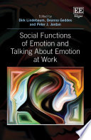 Social Functions of Emotion and Talking About Emotion at Work Book