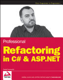 Professional Refactoring in C# & ASP.NET