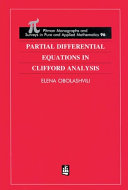 Partial Differential Equations in Clifford Analysis