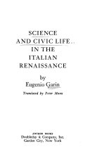 Science and Civic Life in the Italian Renaissance