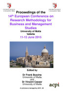 ECRM2015-Proceedings of the 14th European Conference on Research Methods 2015