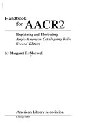 Handbook for AACR2
