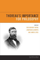 Thoreau's Importance for Philosophy