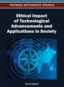 Ethical Impact of Technological Advancements and Applications in Society Pdf/ePub eBook
