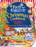 Fix It and Forget It Christmas Cookbook Book
