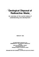 Geological Disposal of Radioactive Waste Book
