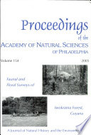 Proceedings of The Academy of Natural Sciences  Vol  154  2005 
