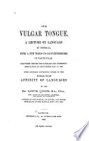 Our Vulgar Tongue