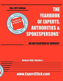 Yearbook of Experts, Authorities & Spokespersons - 2011 Editon