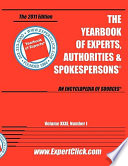 Yearbook of Experts  Authorities   Spokespersons   2011 Editon Book