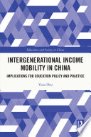 Intergenerational Income Mobility in China
