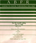 American Book Publishing Record