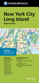 Rand McNally Folded Map  New York City Long Island Regional Map