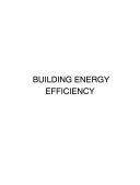 Building Energy Efficiency