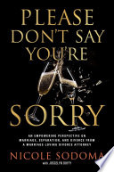 Please Don t Say You re Sorry