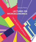 Lectures on Microeconomics Book PDF