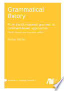 Grammatical theory