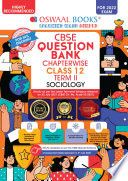 Oswaal CBSE Question Bank Chapterwise For Term 2  Class 12  Sociology  For 2022 Exam 