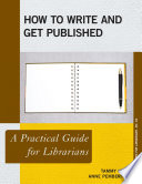How to Write and Get Published Book