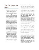 Read Pdf The Old Man in the Night