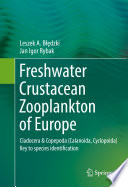 Freshwater Crustacean Zooplankton of Europe Book