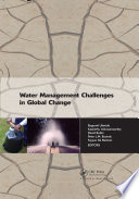 Water Management Challenges in Global Change Book
