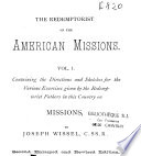 The Redemptorist on the American Missions