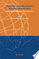 Cooperation in Wireless Networks  Principles and Applications