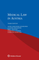 Medical Law in Austria [Pdf/ePub] eBook