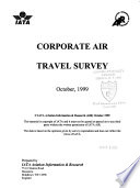 Corporate Air Travel Survey