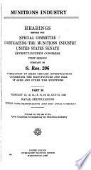 Munitions Industry