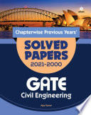 Civil Engineering Solved Papers GATE 2022 Book