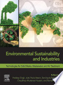 Environmental Sustainability and Industries Book
