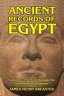 Ancient Records of Egypt Volume I