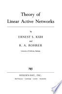 Theory of Linear Active Networks