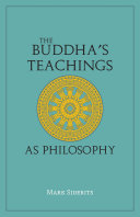 The Buddha's Teachings As Philosophy