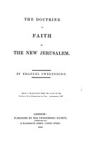 The Doctrine of Faith of the New Jerusalem by Emanuel Swedenborg