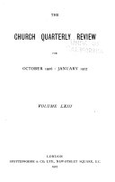 Read Pdf Church Quarterly Review