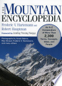 The Mountain Encyclopedia PDF Book By Frederic Hartemann,Robert Hauptman