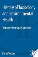 History of Toxicology and Environmental Health Book