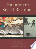 Emotion in Social Relations Book
