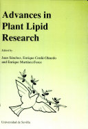 Advances in Plant Lipid Research