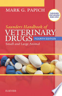Saunders Handbook of Veterinary Drugs Book