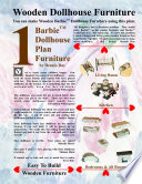 Barbie Dollhouse Plan Furniture