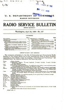 Radio Service Bulletin