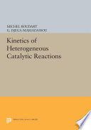Kinetics of Heterogeneous Catalytic Reactions Book